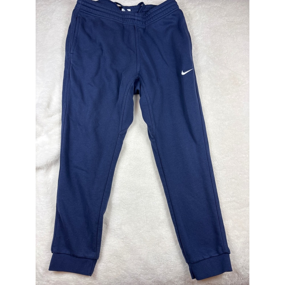 Nike Sportswear Club Fleece Joggers Navy Blue Mens Large Sweatpants BV2671-410